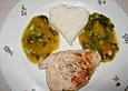 Putensteaks mit Aprikosensauce