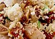 Couscous mit H&auml;hnchen, Feigen und Ziegenk&auml;se