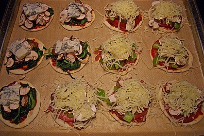Kleine Minipizzen 9