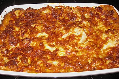 K&uuml;rbislasagne 13
