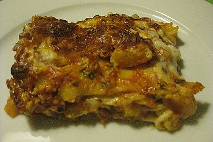 K&uuml;rbislasagne 14