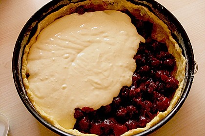 Brunch Torte mit Kirschen
