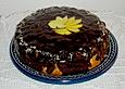 Apfelkuchen mit Schokohaube