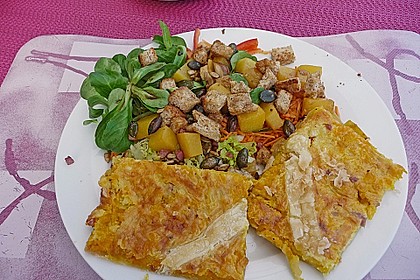 K&uuml;rbis - Speck - Quiche