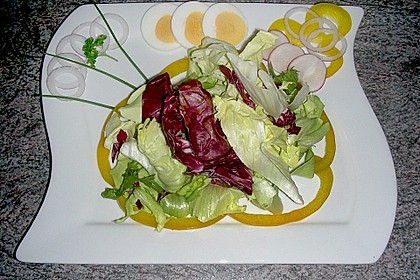 Salatsauce mit Radieschen 1
