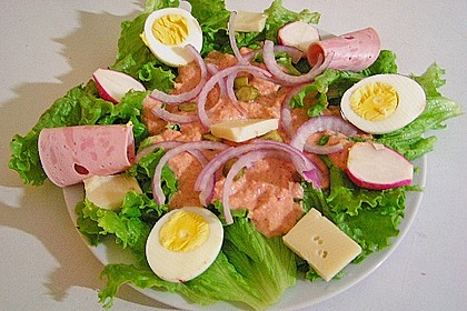 Salatsauce mit Radieschen 2