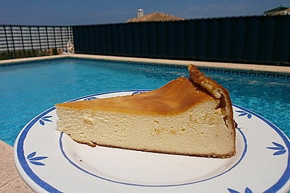 Supercremiger Käsekuchen ohne Boden 12