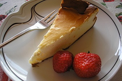 Supercremiger Käsekuchen ohne Boden 8