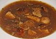 Klare Waldpilzsuppe