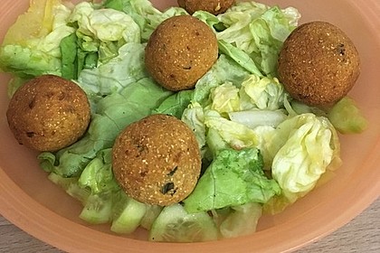 Falafel aus Kichererbsenmehl 6