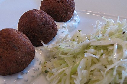Falafel aus Kichererbsenmehl 7
