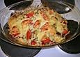 Kartoffelgratin mit Hack - Paprika - Tomaten