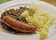 Gr&uuml;nkohl  im  R&ouml;mertopf