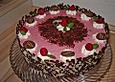 Schokoladige Himbeertorte