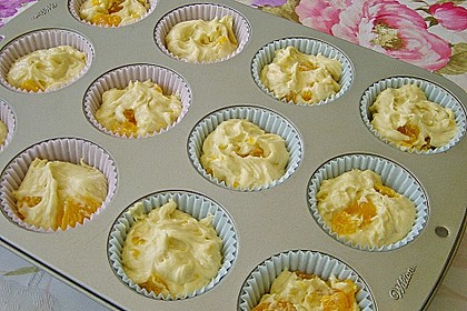 Mandarinen - Muffins 1