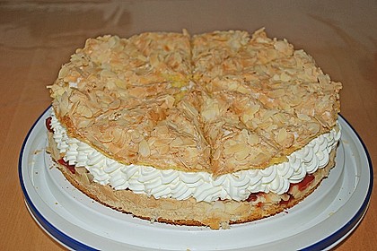 Einfache Himmelstorte mit Sauerkirschen 1