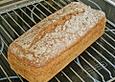 Schnelles Flockenbrot mit Sauerteig