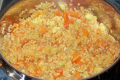 Bulgur mit Gem&uuml;se