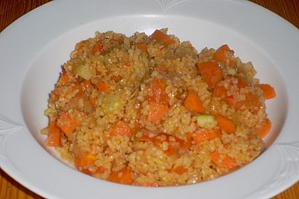 Bulgur mit Gem&uuml;se 1