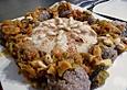 Gef&uuml;llte Fleischb&auml;llchen mit Trockenfr&uuml;chten
