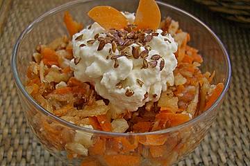 Rüeblisalat mit Äpfeln