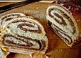 Pflaumenmuskuchen mit Marzipan