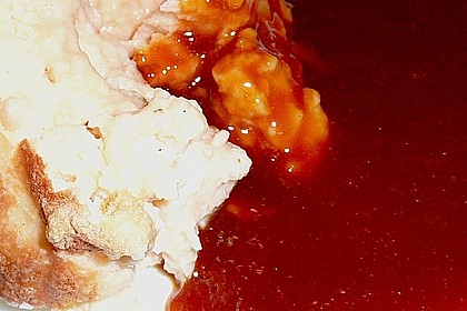 Blutorangen - Meerrettich - Sauce 1