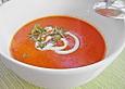 Tomaten - Kr&auml;utersuppe