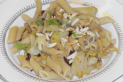 Penne mit Fenchel und getrockneten Tomaten 3