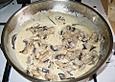 Champignons in Parmesan - Sahne - Sauce