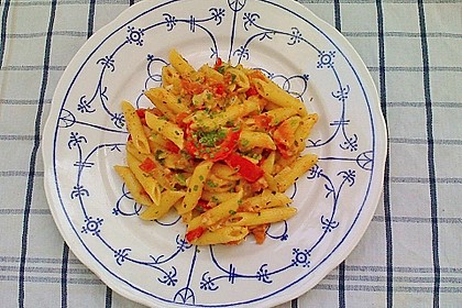 Schinkennudeln mit Gem&uuml;se