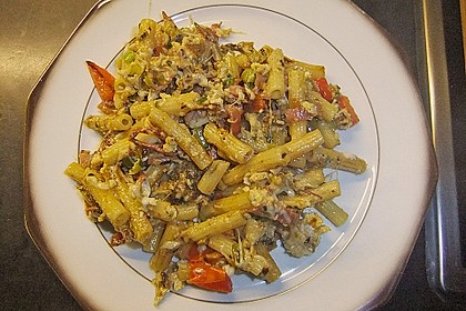 Schinkennudeln mit Gem&uuml;se 4