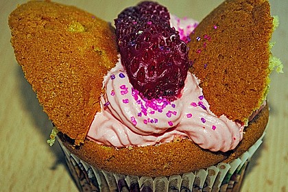 Schmetterlings - Cupcakes 4