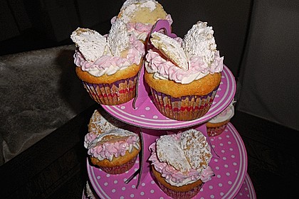 Schmetterlings - Cupcakes 1