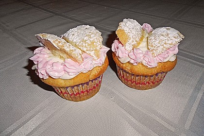 Schmetterlings - Cupcakes 2