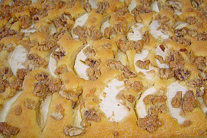 Apfelkuchen mit  Walnuss - Karamell 3