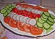 Gurken - Tomaten - Radieschen - Salat