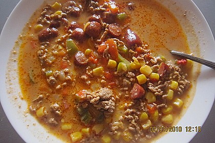 Mitternachtssuppe oder Cabanossisuppe 1