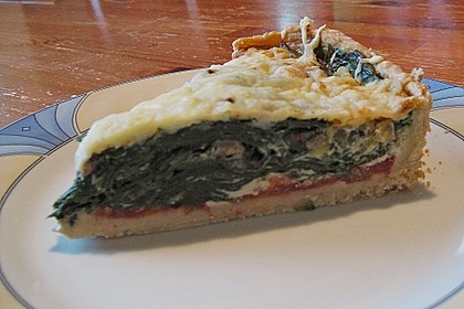 Mangold - Schinken - Quiche 12