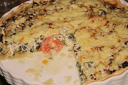 Mangold - Schinken - Quiche 11