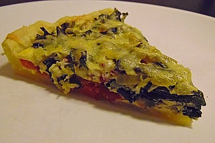 Mangold - Schinken - Quiche 7