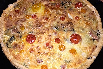 Mangold - Schinken - Quiche 2
