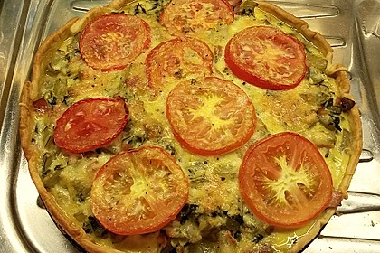 Mangold - Schinken - Quiche 9