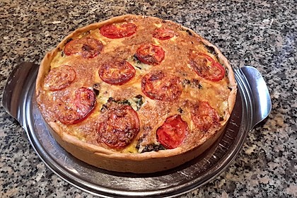 Mangold - Schinken - Quiche 6