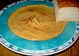 Linsensuppe aus roten Linsen