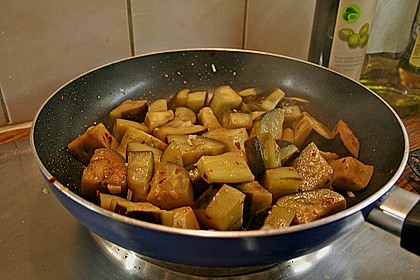 Auberginen Stir Fry 14