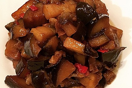 Auberginen Stir Fry 5