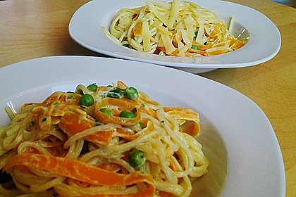 Möhren - Spaghetti 1