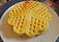 Waffeln mit Quark
