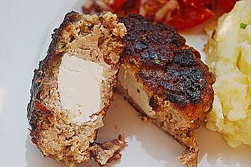 Gefüllte Fleischbällchen